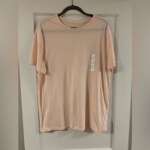 Mens Light Pink Short Sleeve